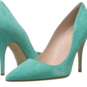 Kate Spade Suede Licorice Heels